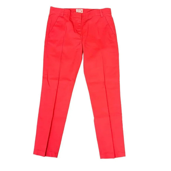 NWT‎ Crewcuts Kids' Slim Fit Coral Chino Pants Size 14 Comfortable Stretchy - Picture 1 of 3